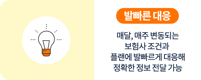 발빠른 대응